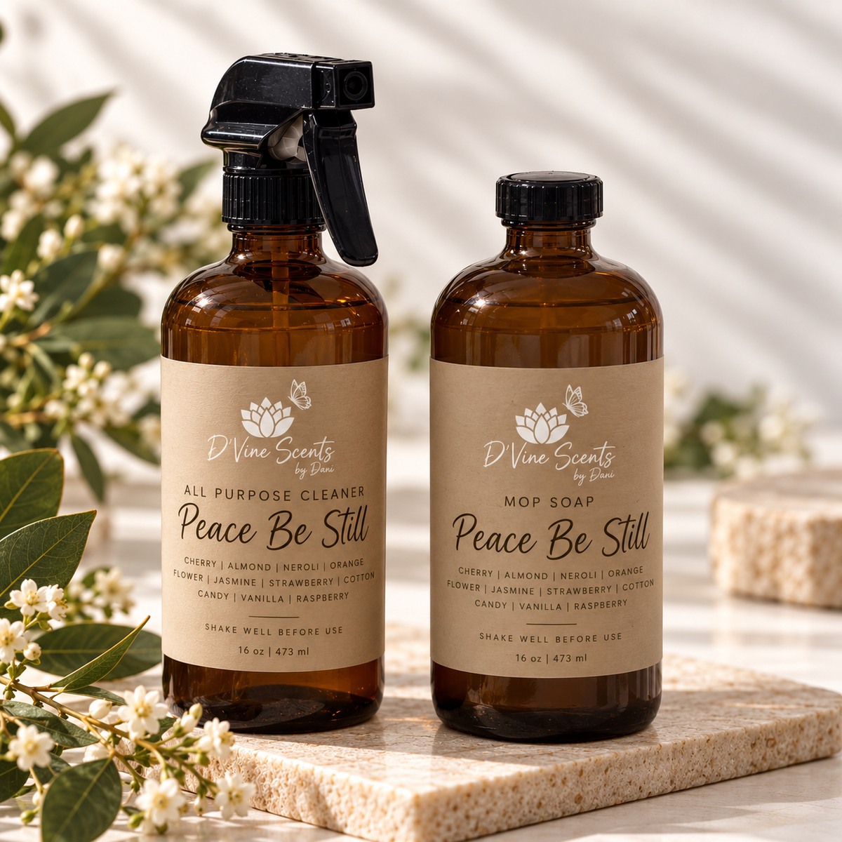 D'VINE CLEANING BUNDLE (16 oz)